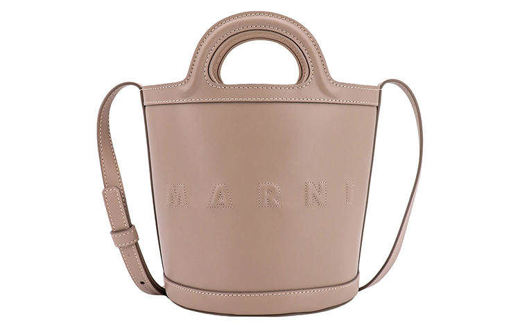 MARNI Leather Crossbody One Shoulder Handbag Women's Pink