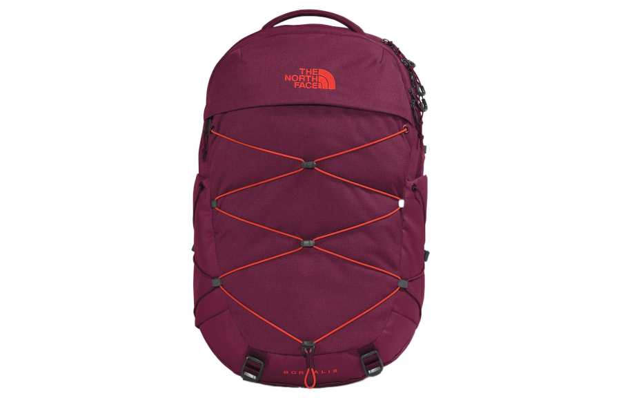 THE NORTH FACE 27L Backpack Double Shoulder Outdoor Bag Recycled Nylon Purple Women's