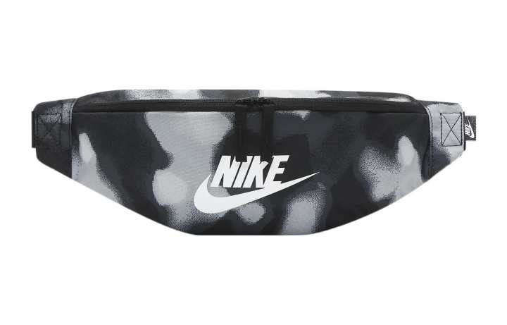 Nike Nike Polyester Crossbody Bag, Fanny Pack Medium Women's Black/White