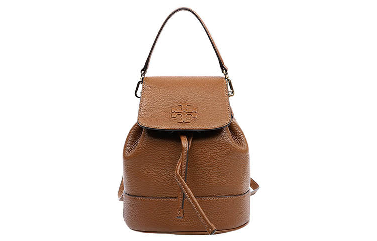 TORY BURCH TORY BURCH Tory Burch Thea Leather Backpack Women's Tan