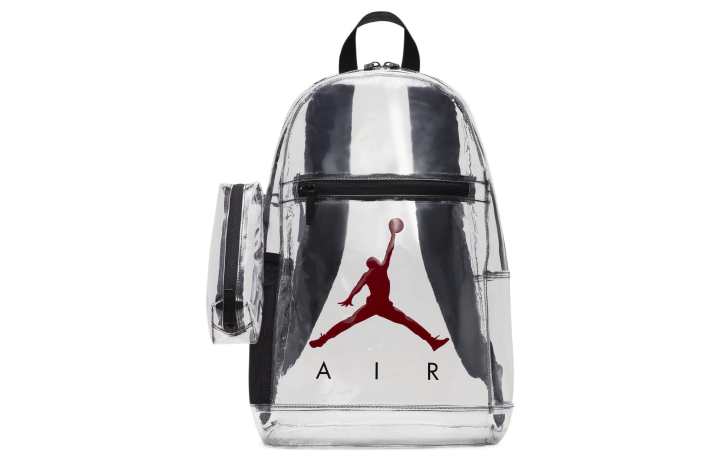 Jordan Jordan Polyurethane Backpack Regular Men's Transparent