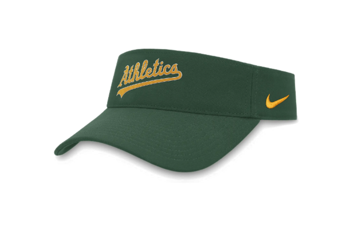 Nike Nike Oakland Athletics Wordmark Men's Nike Dri FIT Mlb Visor
