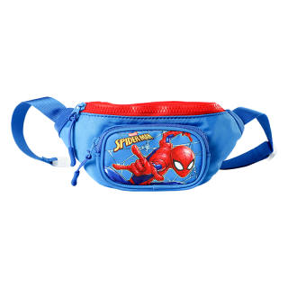 MESUCA MARVEL Spider Man Collaboration Polyester Waist Bag Chest Bag Kids' Blue