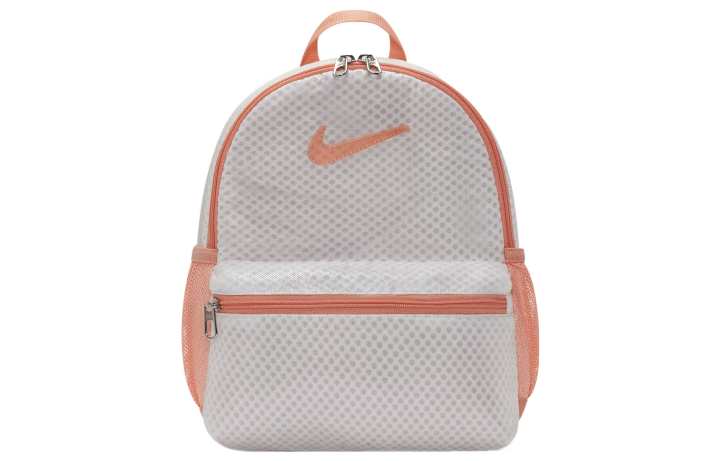 Nike Nike Polyester Backpack Small Men's Beige/Orange