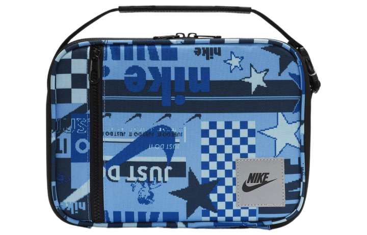 Nike Nike Polyester Lunch Bag Handbag Regular Men's University Blue