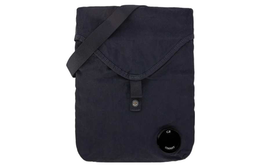 C.P.Company Polyamide Nylon Crossbody Bag, Shoulder Bag Regular Men's Blue