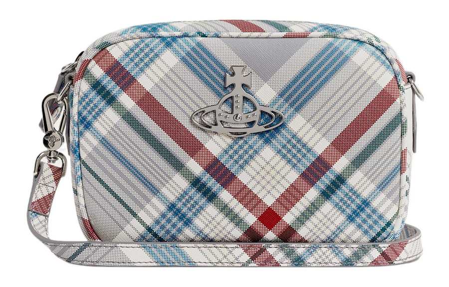 Vivienne Westwood ANNA Calfskin Camera Bag, Shoulder Bag, Crossbody Bag Regular Women's