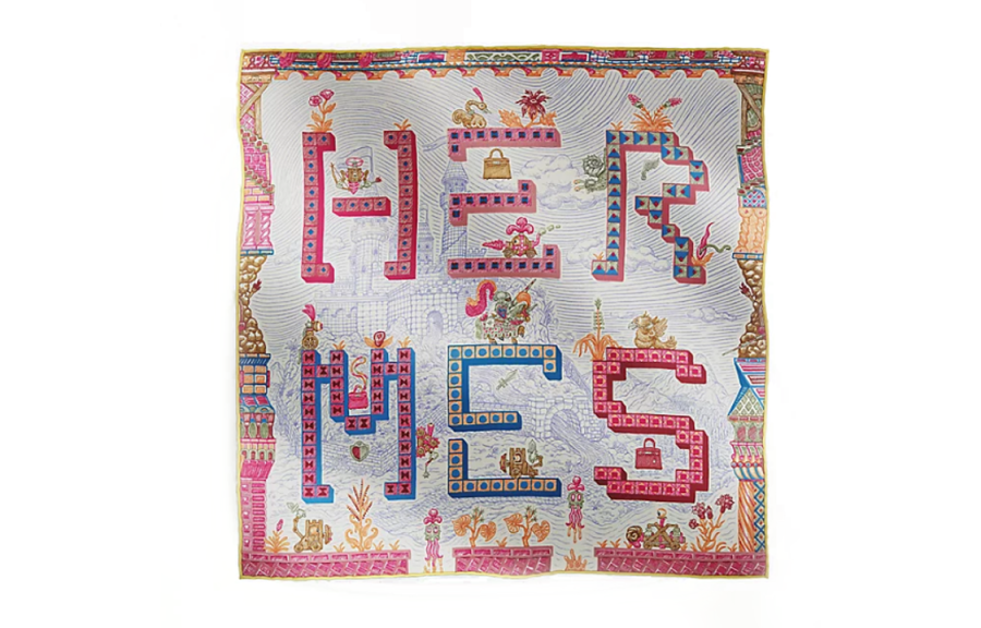 HERMES HERMES Detail Scarves Women's Multicolor