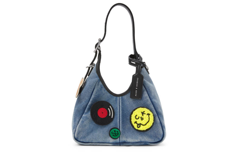 CHARLES&KEITH CHARLES&KEITH Shoulder Bags Dark Denim Blue