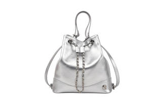 LA FESTIN Cow Leather Large Capacity Premium Aesthetic Chain Bag Backpack Women's