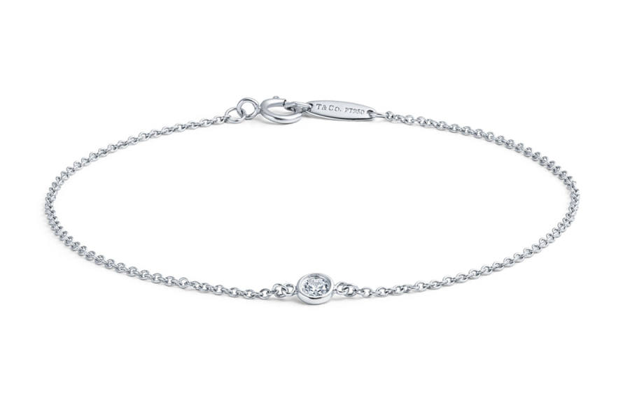 TIFFANY & CO. Platinum, Diamond Bracelets Women's Silver