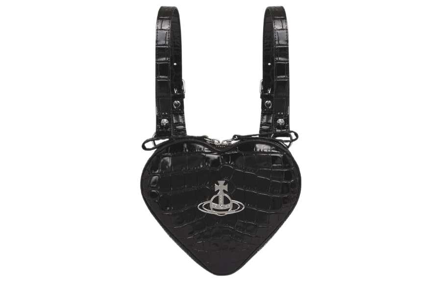 Vivienne Westwood Calfskin Backpack Mini Women's Black
