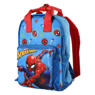 MESUCA MARVEL Collaboration Zip Closure Polyester Carry Backpack Small Kids' Blue Spider Man