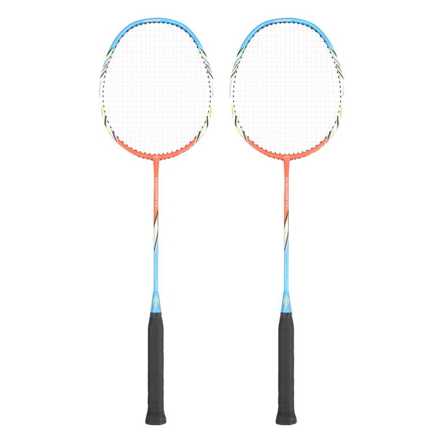 CAMEL Badminton Rackets Control Type All around Defense Professional Unisex Double Rackets Orange Blue