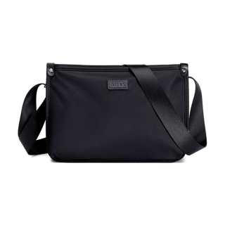 BJIAX Nylon Canvas Bag, Shoulder Bag, Crossbody Bag Unisex Black