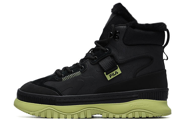 FILA FUSION Wave Dx We Sneakers 'Black Green' Women's