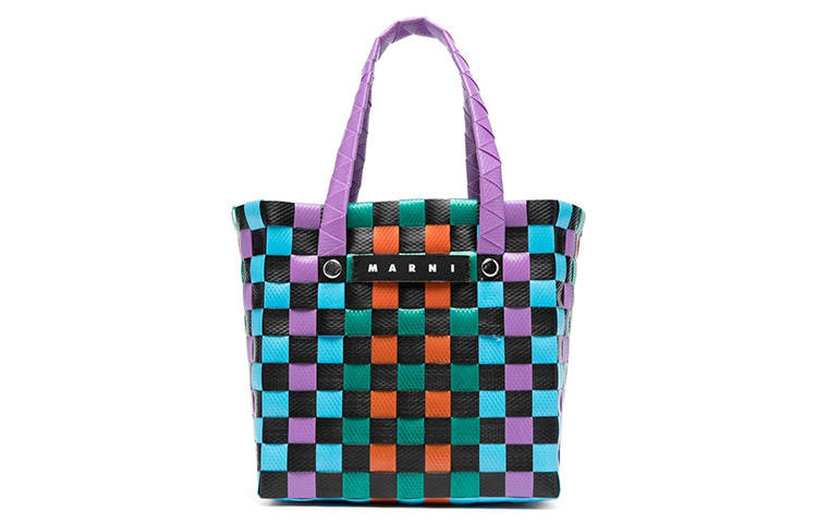 MARNI Polypropylene Tote Bag, Shopping Bag, Handbag Extra Mini Kids' Multicolor