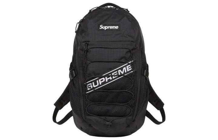 Supreme Supreme Waterproof Nylon Backpack Unisex Black