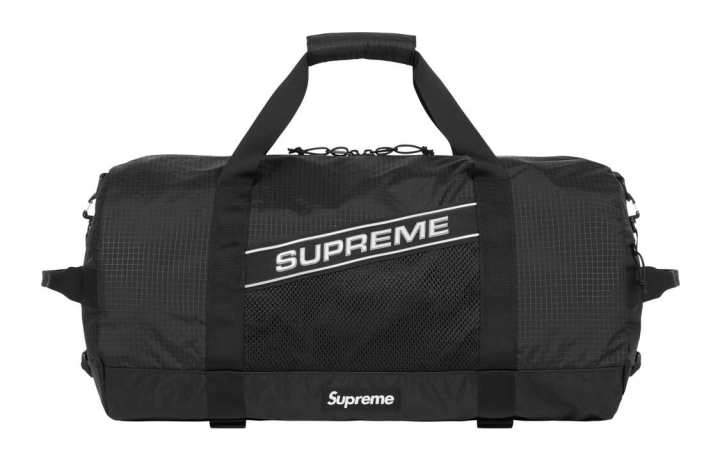 Supreme Supreme Nylon Portable Gym Bag, Travel Bag Unisex Black
