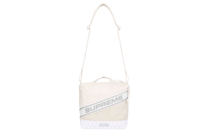 Supreme Supreme Waterproof Nylon Crossbody Bag, Shoulder Bag Regular Unisex White