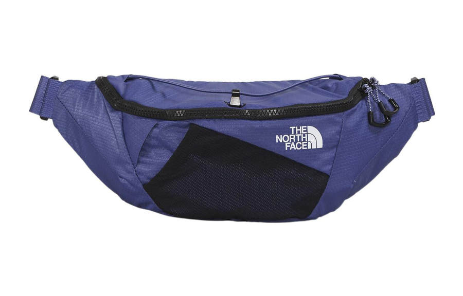 THE NORTH FACE 4L Sling Bag, Fanny Pack Outdoor Bag Nylon Blue Unisex