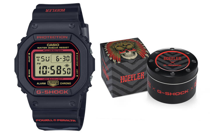 CASIO CASIO Men G-SQUAD Series Black Watch DW-5600KH-1