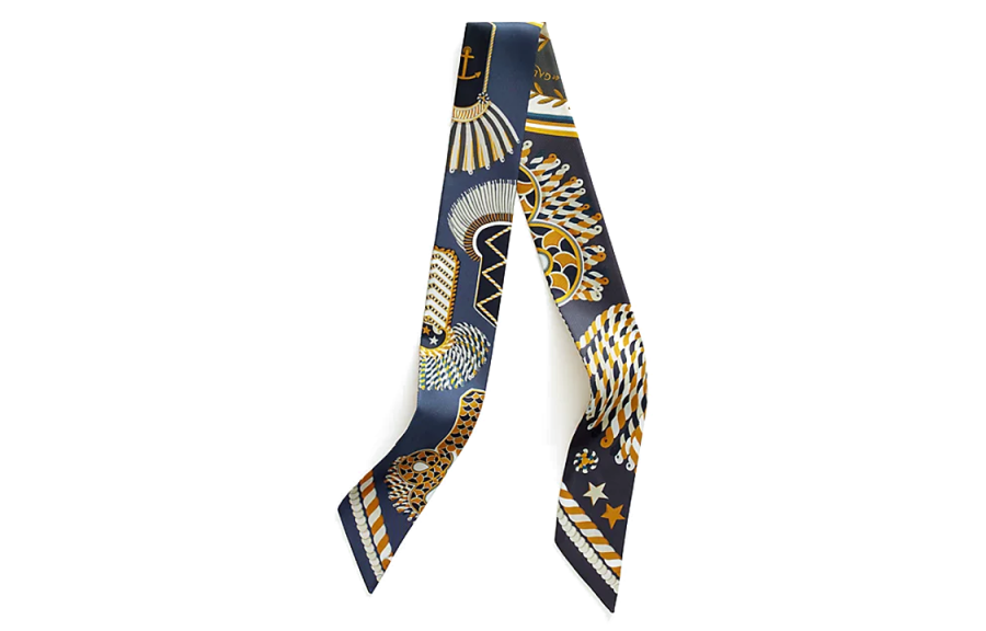 HERMES HERMES Scarves Women's Marine Blue