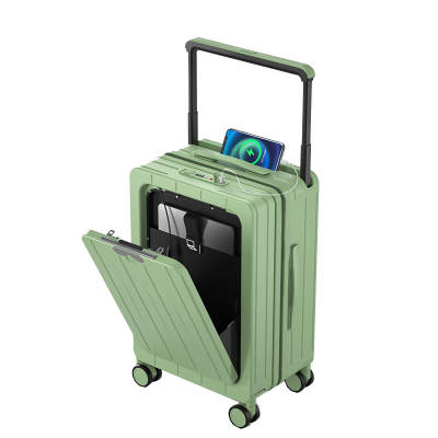 DTA PC Case Quiet Spinner Wheels Carry on Luggage Suitcases 20 Inch, 24 Inch Unisex