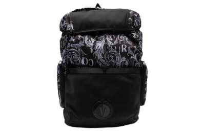 VERSACE JEANS COUTURE Fabric Backpack Regular Men's Black