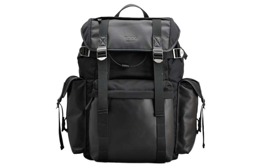 TOD'S TOD'S Debossed Logo Buckle Fastened Backpack