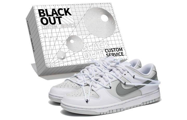 Nike Nike Dunk Low top Skateboard Shoes GS White Green