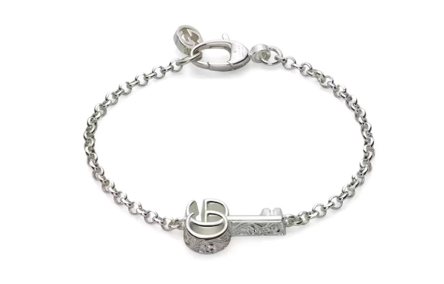 GUCCI GUCCI 925 Sterling Silver Bracelets Unisex Silver