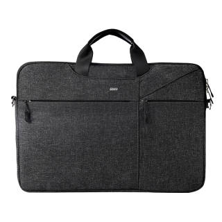 Sisea Fabric Handbag Notebook Laptop Bag Unisex Black/Gray/Pink