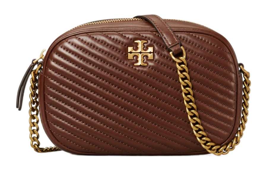 TORY BURCH Kira Leather Crossbody Bags Women's Brown