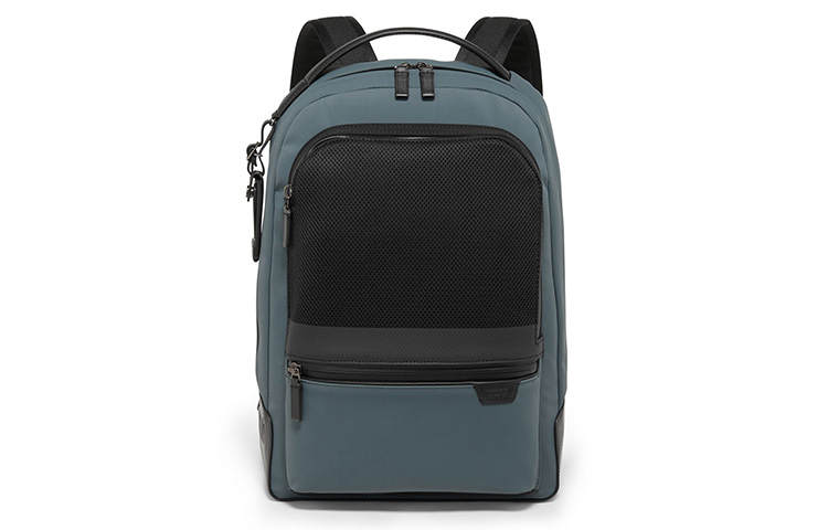 TUMI TUMI Nylon Backpack Regular Men's Blue & Black