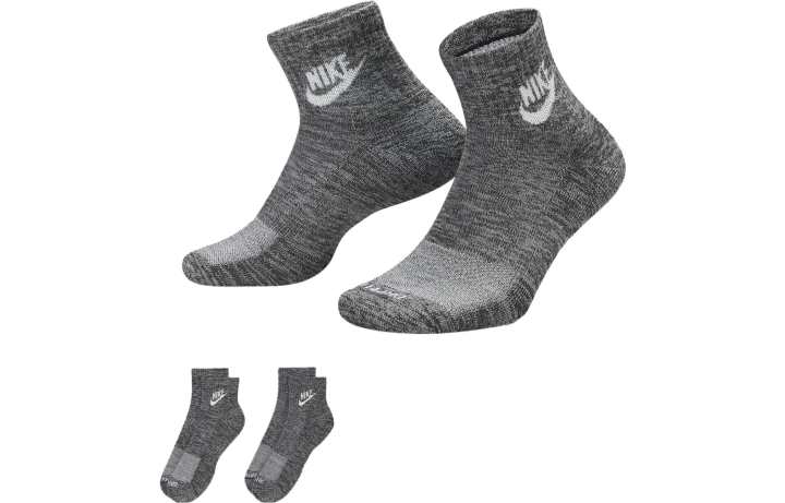 Nike Nike Mid Calf Socks Unisex Gray