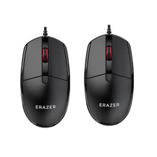 Erazer M201 Wired Connection 2 Pack, Business, Desktop USB Interface, Plug And Play Mice
