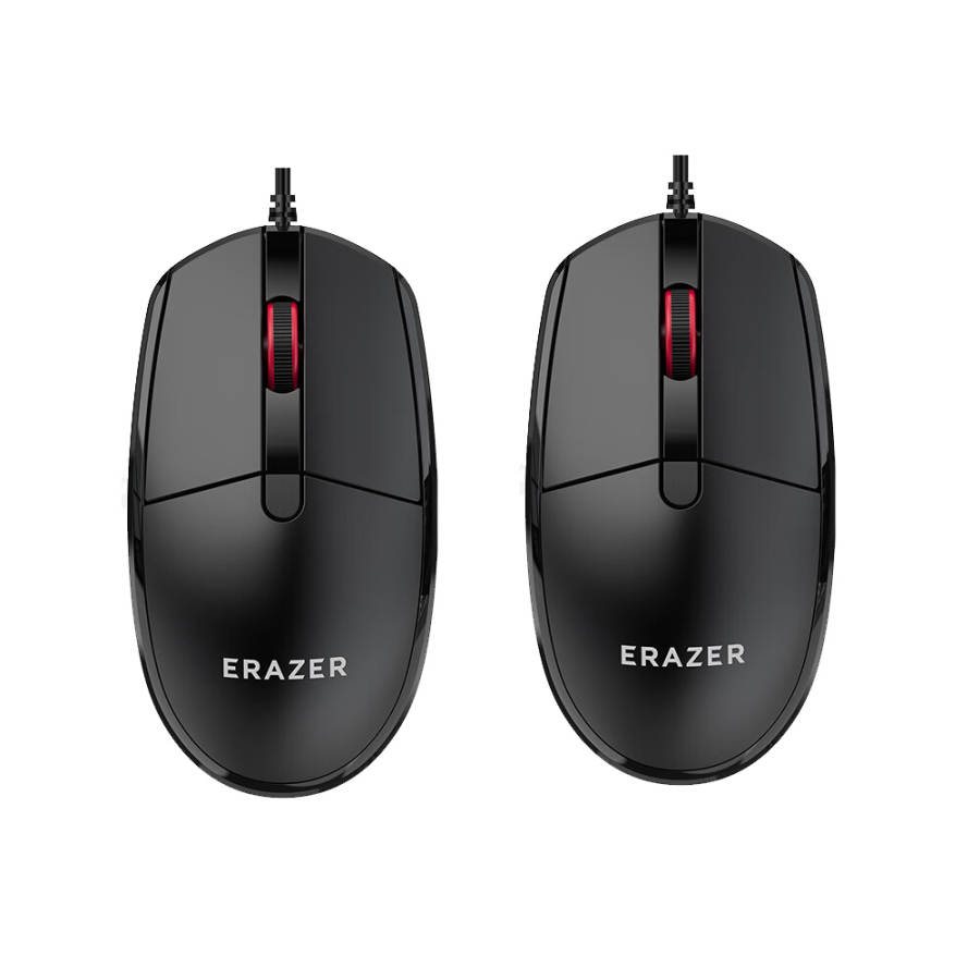 Erazer Erazer M201 Wired Connection 2 Pack, Business, Desktop USB Interface, Plug And Play Mice