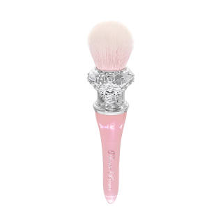Flower Knows Swan Ballet Heart Blush Brush Portable Pink Silver/White Silver