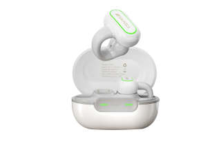 SANSUI TW89 Wireless In Ear, Smart Noise Cancellation Ear Clip Bluetooth Headset