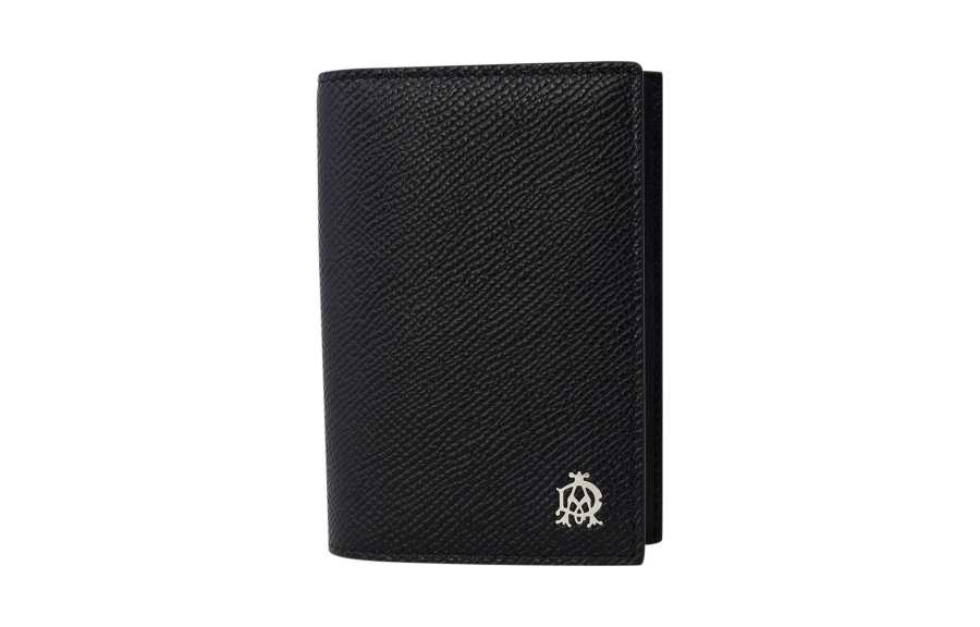 Dunhill Leather Wallet Men's Black