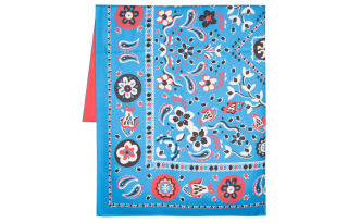 Tory Burch printed silk scarf