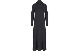 KHAITE Turtleneck Long Sleeve Dress