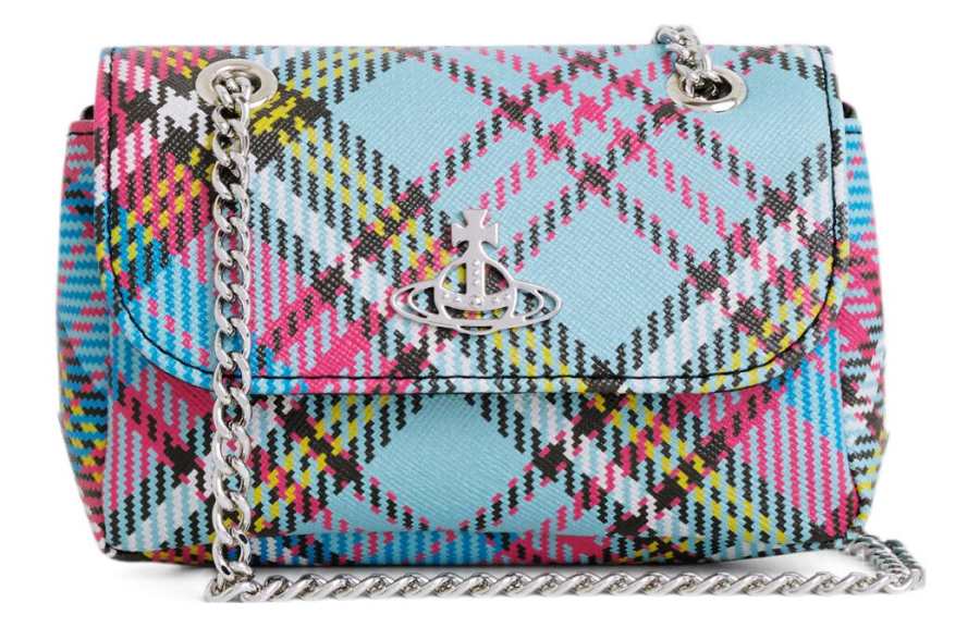 Vivienne Westwood Saffiano Polyester Crossbody Bag, Shoulder Bag Regular Women's Multicolor