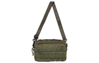 HUMAN MADE Nylon Portable Crossbody Bag, Shoulder Bag Regular Men's Olive Green