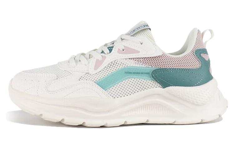 361° Casual Slip Resistant Abrasion Resistant Low top Casual Shoes Women's White Cyan