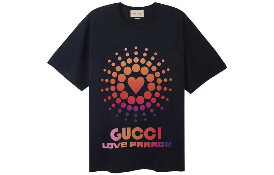 GUCCI Love Parade SS22 T Shirt Men's Black