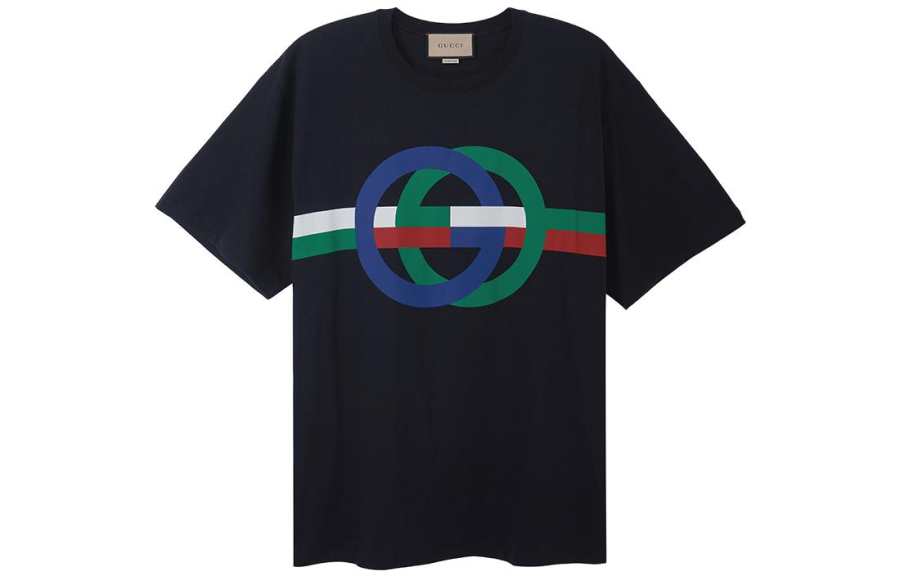 GUCCI 【Previous Season】Round Gg print T-shirt