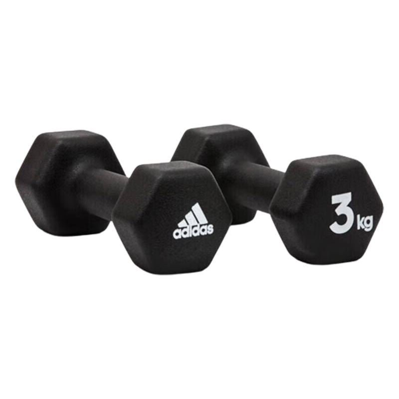 Adidas Adidas Dumbbells Unisex Below 5kg Overall Weight Loss/Body Shaping/Body Sculpting Iron, Neoprene