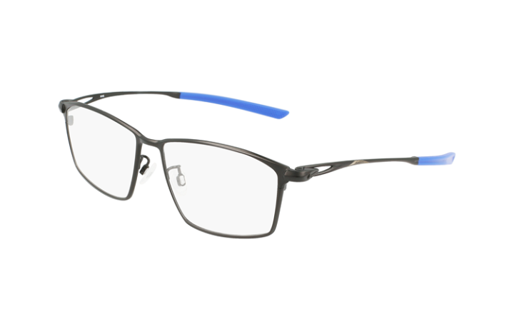 Nike Nike Titanium Alloy Square Eyeglass Frames Men's